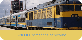 Promoción de viajes en tren con descuento