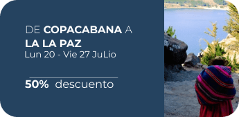 Promoción de viaje de Copacabana a La Paz